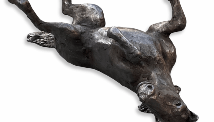 BLIJ EI - ROLLEND PAARD