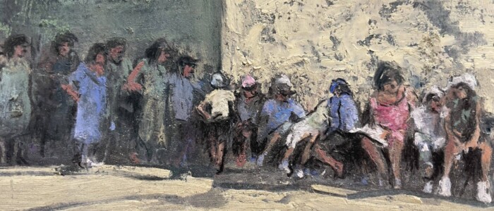 OMBRA E LUCE - LA GENTE SU PIAZZA