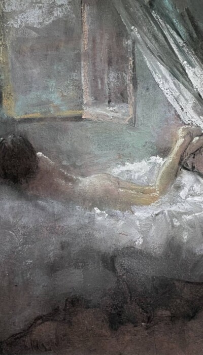 MODEL IN OCHTENDLICHT