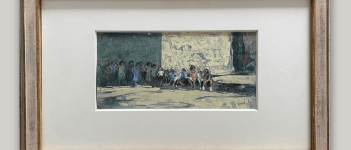 OMBRA E LUCE - LA GENTE SU PIAZZA